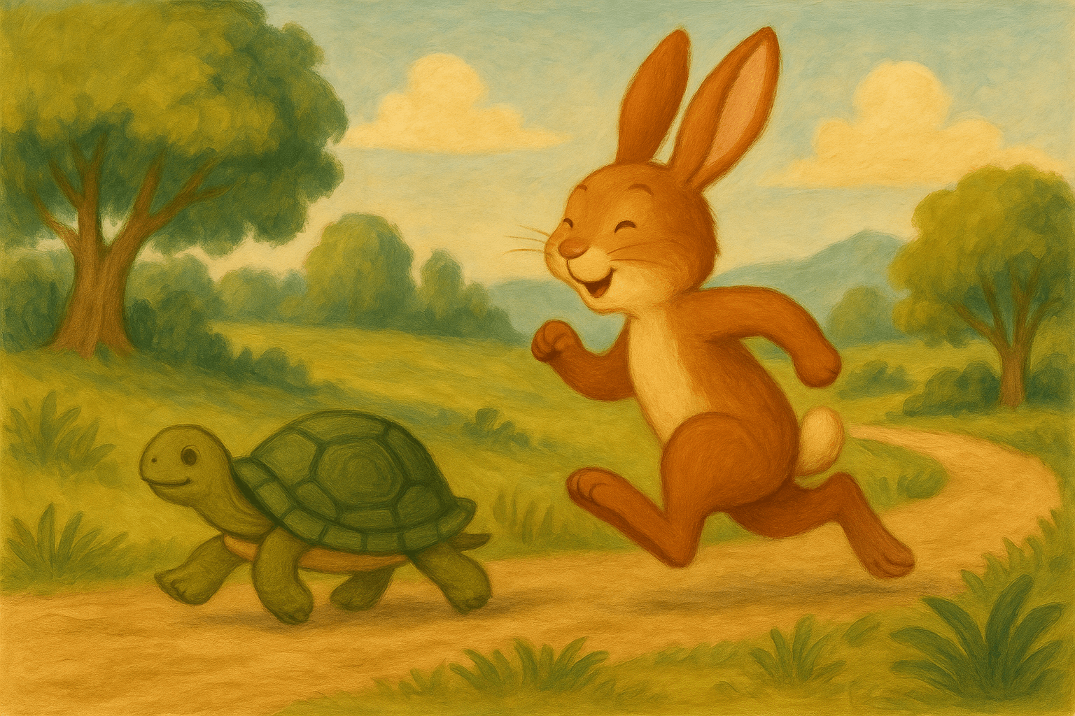 Кролик и черепаха