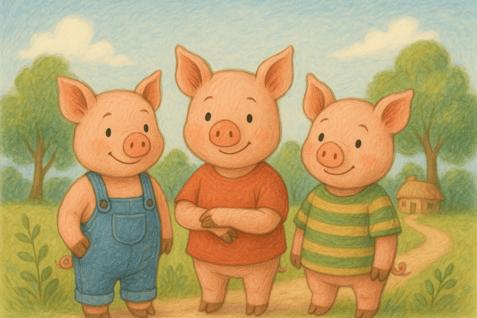 Три поросёнка